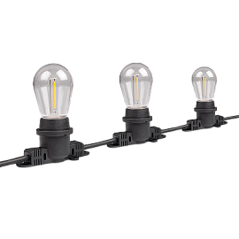 Гирлянда уличная PBL-S20 PBL-S20/L06+1.5 Black E27 IP65 .5040540A Jazzway