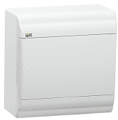 Бокс ЩРН-П-6 модулей навесной пластик IP41 PRIME белая дверь MKP82-N-06-WD-41-20 IEK
