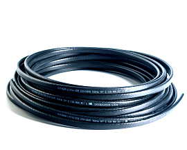 Кабель саморегулирующийся нагревательный Extherm LXTC16-2CR строительного применения (трубы) 16 Вт/м,  термопласт (25м)