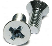 Изображение товара Винт потайная головка DIN965 М3х20 цинк (пакет 20 шт)