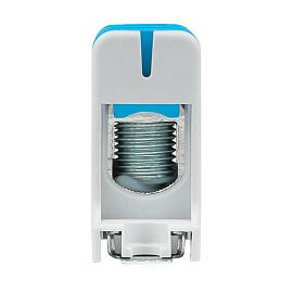 Клемма силовая вводная КСВ одинарная 16-95 кв.мм синяя plc-kvs-16-95-blue EKF