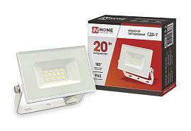 Прожектор светодиодный СДО-7 20Вт 230В 6500К IP65 белый 4690612034683 IN Home