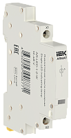 Лампа индикаторная одинарная LED ARMAT 12-48В AC/DC белая AR-LED-1-2-W IEK