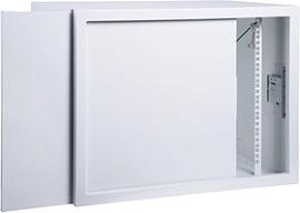 19" Настенный шкаф Rexant "АНТИВАНДАЛЬНЫЙ" пенал 9U 600×400×470мм,(ШxГxВ) RAL 7035