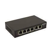 Коммутатор/ удлинитель PoE Fast Ethernet на 6 портов с питанием по PoE. SW-20600/D OSNOVO