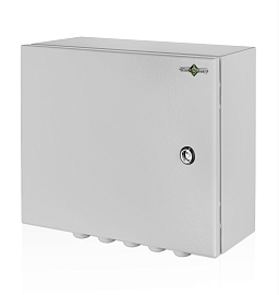 Щит  400х300х150 (ШхВхГ) IP66 ЩМП 431 ОЩН с монтажной панелью  RAL7035 6-008 Элма
