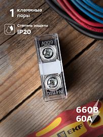 Клеммный терминал БЗД-1 до 16 мм2 60A (bzd-16001) EKF  PROxima