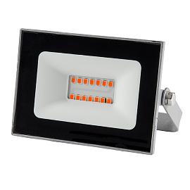 Прожектор светодиодный ULF-Q516 10W/RED IP65 220-240В GREY Красный свет. Корпус серый. UL-00008491 TM Volpe