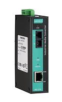 Медиаконвертер Ethernet 10/100BaseTX в 100BaseFX (одномодовое оптоволокно, разъем SC), WDM-A (передача по одной жиле) в металлическом корпусе. Работает в паре с медиаконвертером IMC-21A-S-SC (CV-WDM-B) IMC-21A-S-SC (CV-WDM-A) MOXA