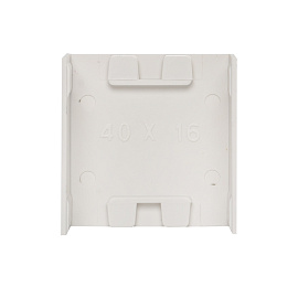 Соединитель (40х16) (4 шт) Plast Белый PROxima conw-40-16x4 EKF