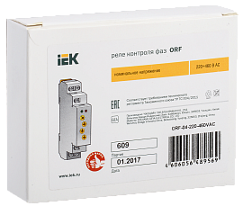 Реле фаз ORF 04 3ф 220-460 В AC ORF-04-220-460VAC IEK