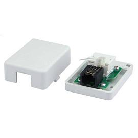 Розетка универсальная CAT5E Keystone, 1 порт RNW5E1WH DKC