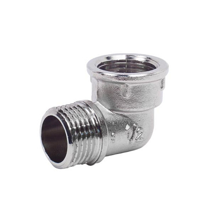 Изображение товара Угольник латунный ВР/НР Ду20 (3/4") AQUALINK 02562