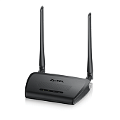 Точка доступа Ethernet, Wi-Fi 802.11b/g/n (300 Мбит/с), съемные антенны 5dBi, 5xLAN WAP3205V3-EU0101F ZYXEL