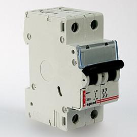 Выключатель автоматический DX3-E 50А 2П двухполюсный C 6кА 407282 Legrand