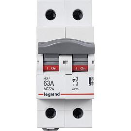 Выкл-разъединитель RX3 2п/ 63А  419408 (Legrand)  /уп. 6 шт/