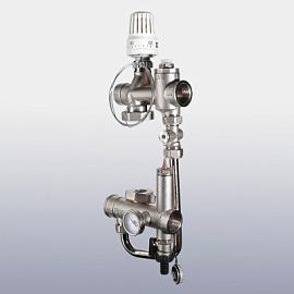 Насосно-смесительный узел для теплого пола VALTEC VALMIX без насоса 130мм VT.VALMIX.0.130