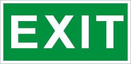 Пиктограмма ПЭУ 012 Exit (335х165) РС-L 2502000210 Световые технологии