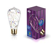 Лампа светодиодная 2 Вт E27 ST64 200Лм прозрачная 230В эдиссон Starry VINTAGE RGB филаментная 32447 8 REV