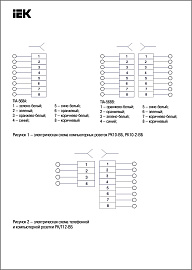 Розетка двухместная RJ45+RJ45 компьютерная РК10-2-ВБ  Cat5e белый ВЕГА (EKV25-K01-DM) IEK
