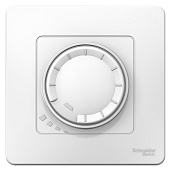 Изображение товара Светорегулятор (диммер) BLANCA скрытой установки поворотно-нажимной универсальный 400Вт в сборе белый BLNSS040011 Systeme Electric
