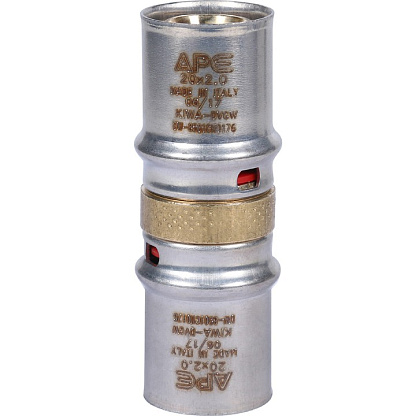 Изображение товара Пресс-фитинг муфта прямая 20х20 STOUT SFP-0003-002020