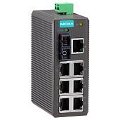 Коммутатор неуправляемый компактный 7 x 10/100BaseTX, 1 x 100BaseFX (многомодовое оптоволокно) в пластиковом корпусе EDS-208-M-SC MOXA