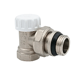Клапан запорно-балансировочный угловой 3/4" с уплотнением AQUALINK 02680