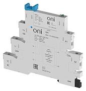 Реле интерфейсное ORK с розеткой 1 перекидной контакт 230В AC/DC ONI ORK-1-1C-ACDC230V