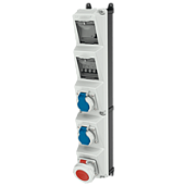 Комбинация розеток кабельных силовых AMAXX IP67 960030 Mennekes