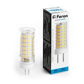 Лампа светодиодная LB-434 JCD 9Вт 780Лм 230В G4 6400K  38145 Feron