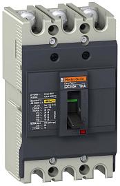 Выключатель автоматический 16А 3П трехполюсный 30кА IP20 EASYPACT EZC100H3016 Systeme Electric