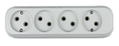 Колодка У-4-GRAND 4-х местная 5040 4690612000497 IN HOME
