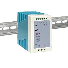 Блок питания на дин рейку 100Вт,Uвх ~ 220 В AC m, Uвых - 48 В DC DR-M-100W-48 EKF