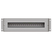 Корпус 3U с DIN-рейкой на 22 места 05-0441 SUPRLAN
