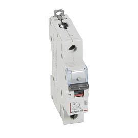 Выключатель автоматический DX3 20А 1П однополюсный C 10кА 407671 Legrand