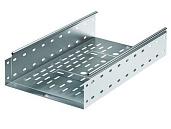 Лоток перфорированный металлический 400х100 L 3000, цинк-ламельный 35345ZL DKC