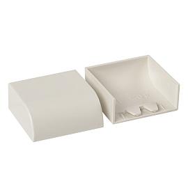 Заглушка (40х16) (4 шт) Plast Белый PROxima ecw-40-16x4 EKF