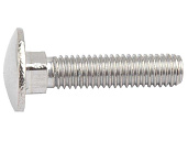 Изображение товара Винт мебельный с квадратным подголовником DIN603 М 8х 80 цинк