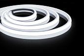 Лента светодиодная LS651/ 180SMD(2835)/м 14,4Вт/м 12В 5000х13мм неоновая, холодный IP68 32107 Feron