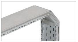 Поворот на 90 гр. вертикальный внешний 100х400 RAL CLP1NR-100-400 IEK