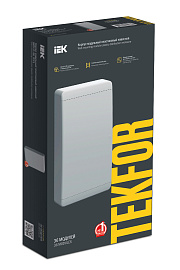 Бокс пластиковый ЩРН-П-36 IP41 навесной TEKFOR бел. дверь 535х290х102 TF5-KP13-N-36-41-K01-K01 /уп.1шт/ IEK