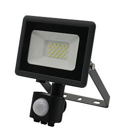 Прожектор светодиодный СДО-10  20Вт SENSOR 6500K GR IP65 230В  .5032866 ФАZА