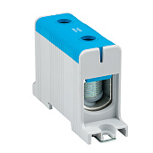 Клемма силовая вводная КСВ одинарная 35-150 кв.мм синяя plc-kvs-35-150-blue EKF