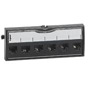Legrand Вставка патч-пан. UTP 6RJ45 кат.5е 033554 /уп.2шт./