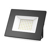 Прожектор светодиодный 50Вт 4450Лм 3000К 200-240Вт IP65 черный LED Elementary 613527150 Gauss