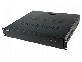 Видеорегистратор 24-канальный IP с 16 портами PoE, установка в стойку 19" DuoStation AnyIP 24-16P TRASSIR