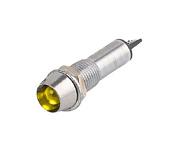 Лампа сигнальная желтая 8мм 24VDC XD8-2-Y-24VDC