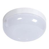 Светильник светодиодный PBH-PC4-RSS 10Вт "SENSOR" (звуковой) круг бел с датч, IP65 .5009356 Jazzway