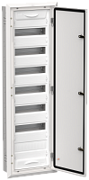 Корпус металлический ЩРв-84 (1х84) 1130х365х130мм IP31 белый (одна дверь) TI5-50-V-084-31 TITAN 5 IEK